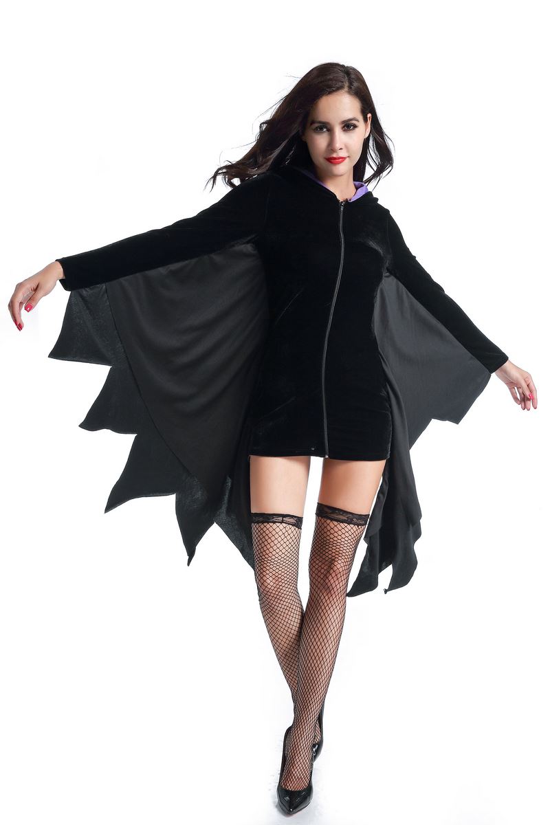 F1757 Bat Cozy Womens Costume Deluxe